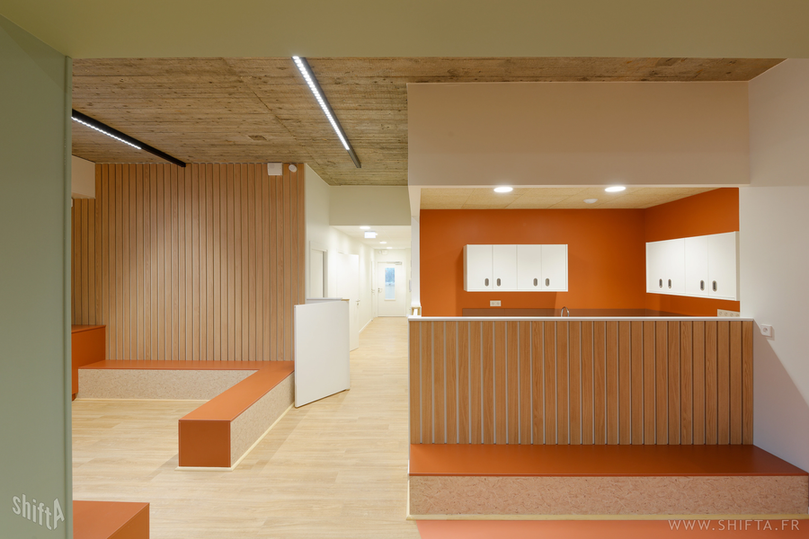 Photographie intérieure du LAEP Strasbourg.