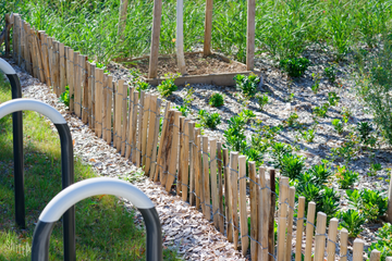 Photographie du parvis du PEX de Strasbourg.