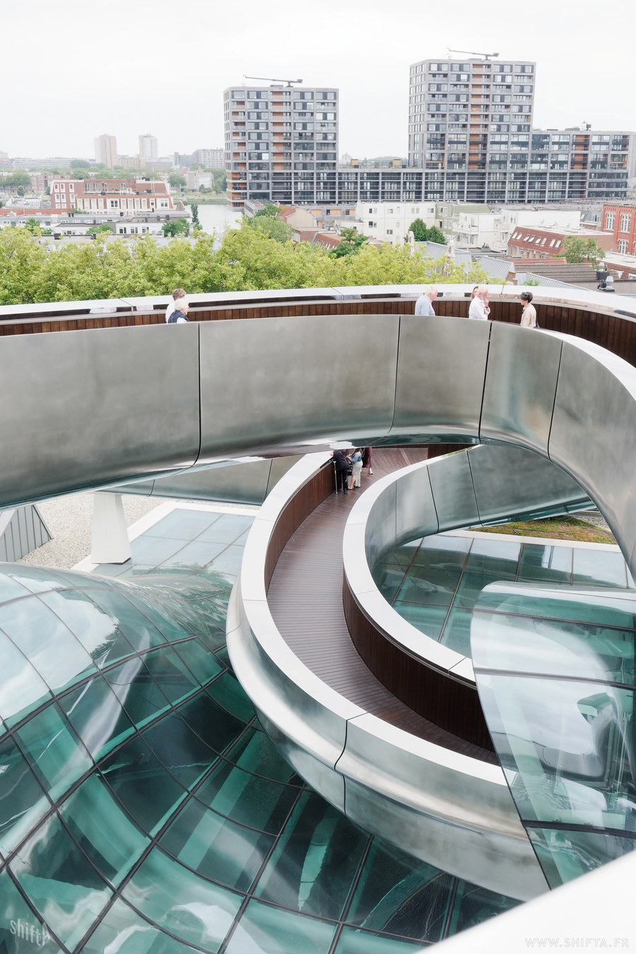 FENIX Museum of Migration, MAD Architects, 2025, vue extérieure.